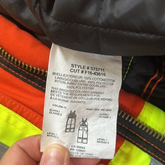 GUC Quilt Lined Duck Bib Overall - Picture 5 of 8